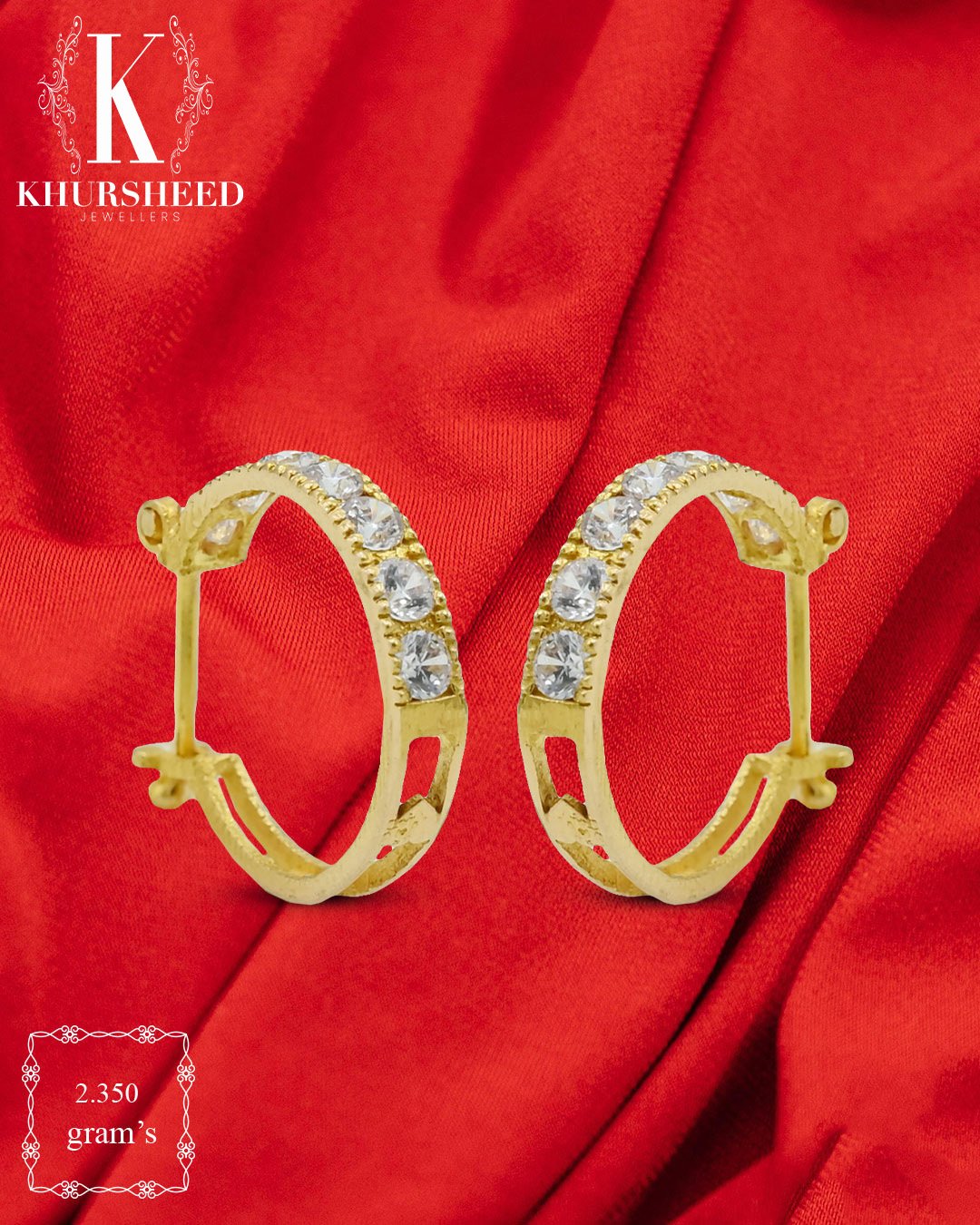 Gold Earring Design