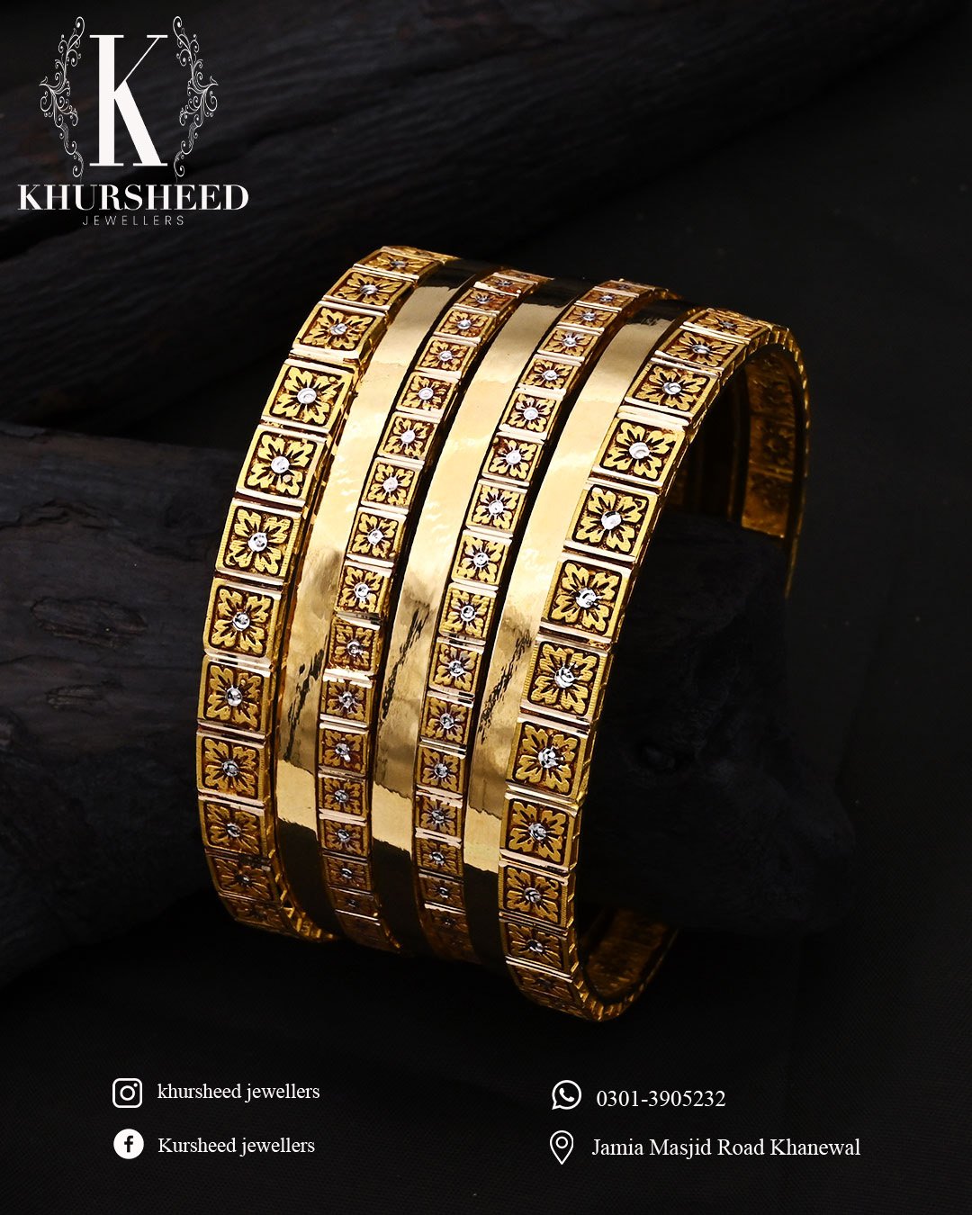 Gold Bangles Design
