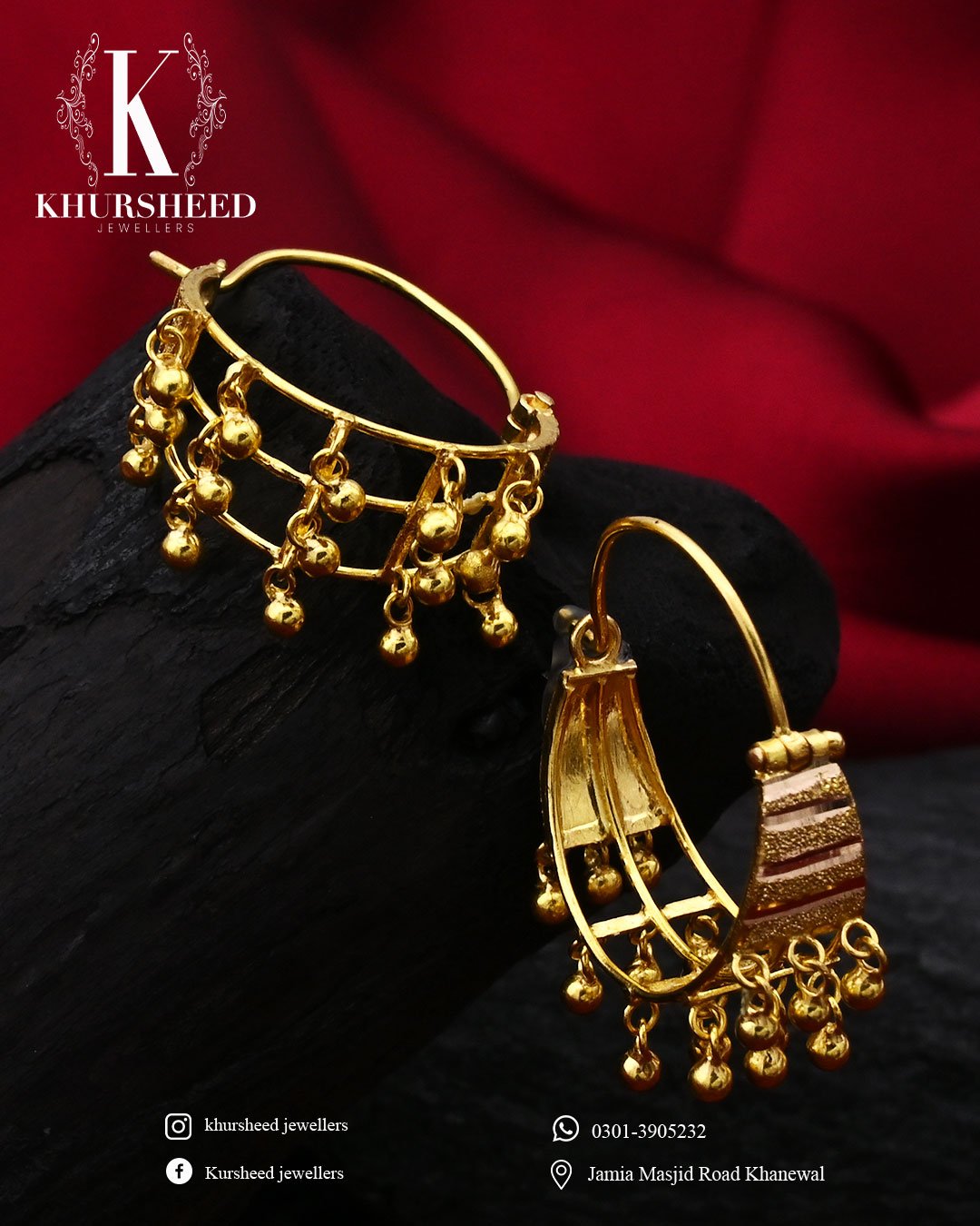 Gold Earring Design