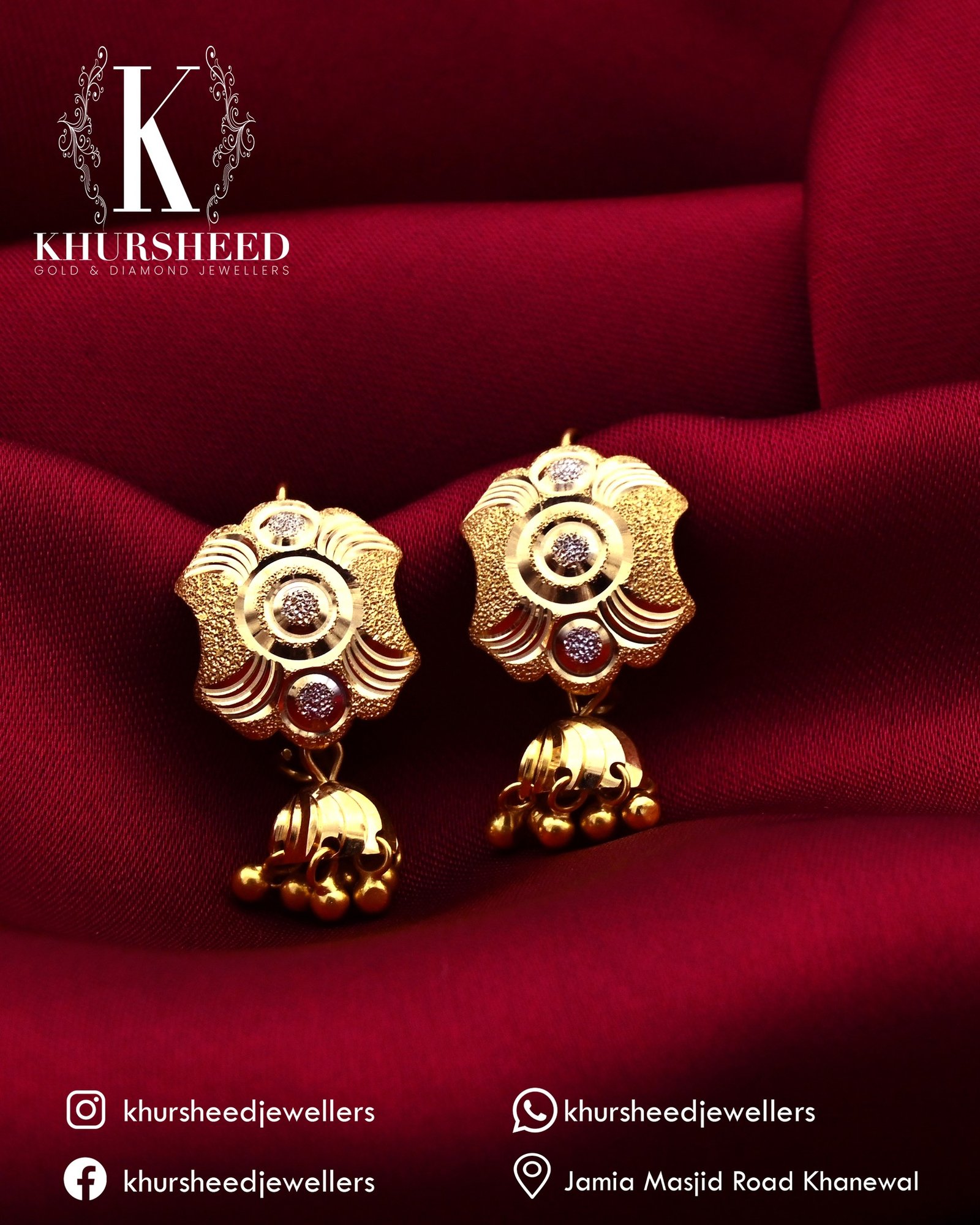 Gold Earring Design