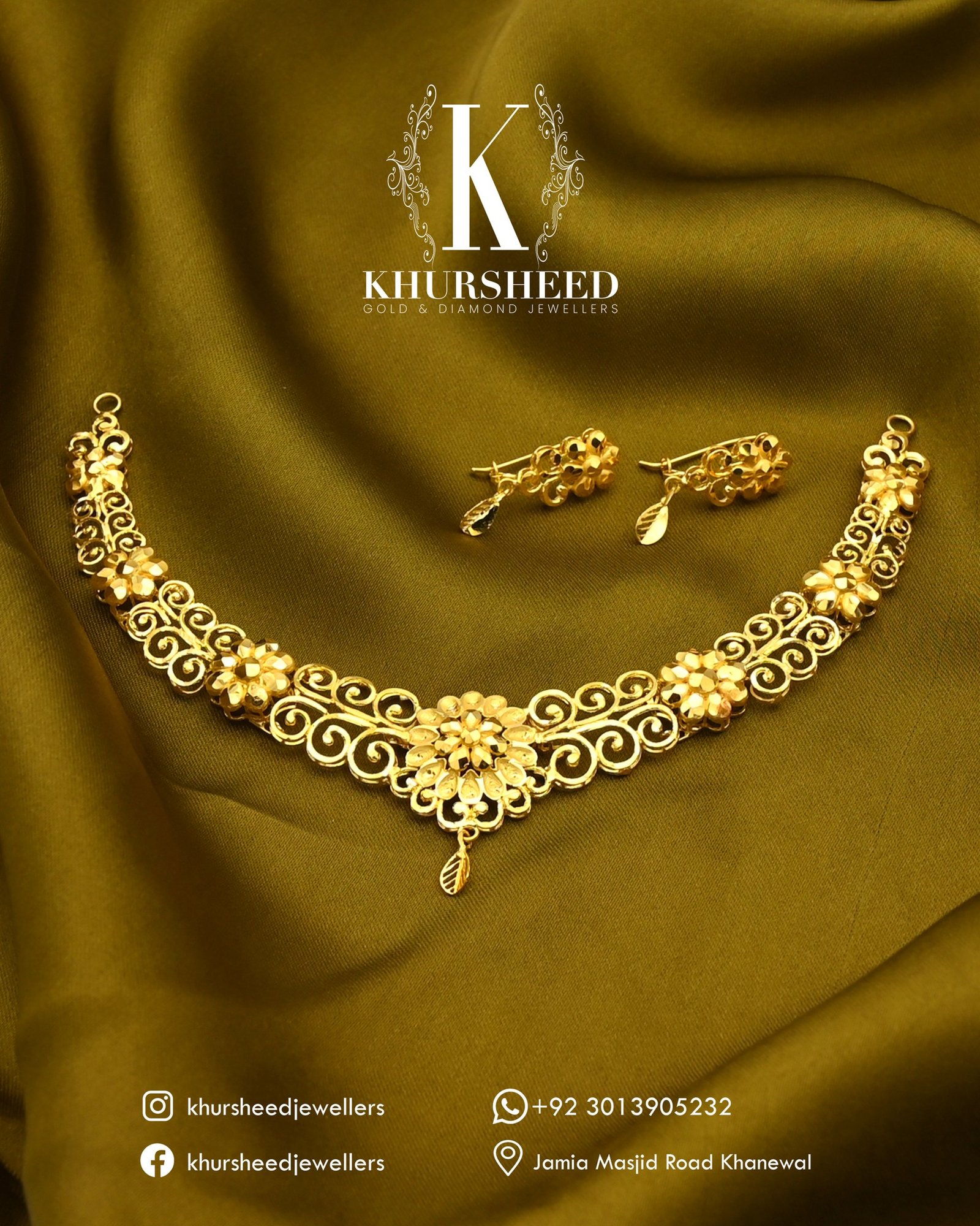 Gold Necklace Design